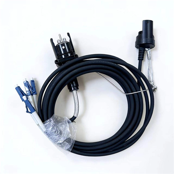 Blue and black pigtail connectors