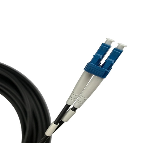 Outdoor fiber optic cable telecommunications
