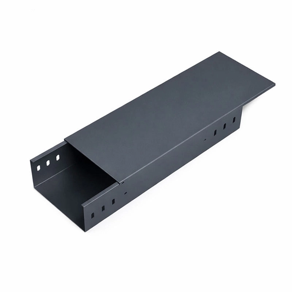 Multimode fiber optic patch panel fully equipped with 6 cores