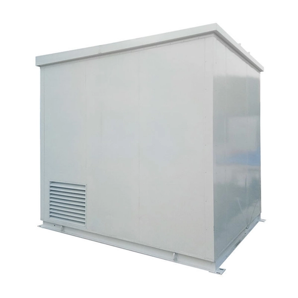 Installation of power distribution box in workshop