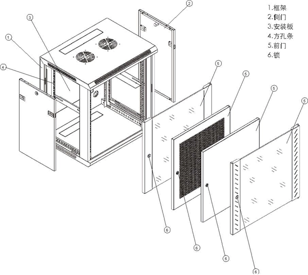 Cable tray separation for overhead wiring