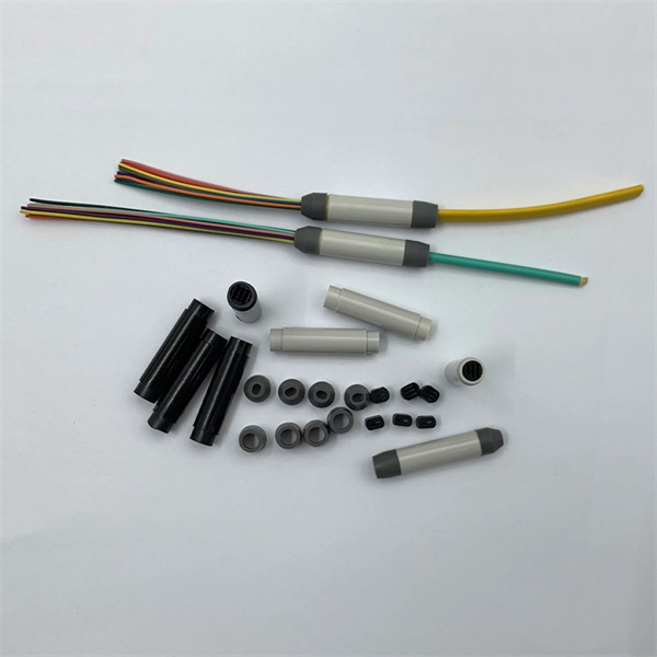 Long-distance fiber optic cable laying by operators