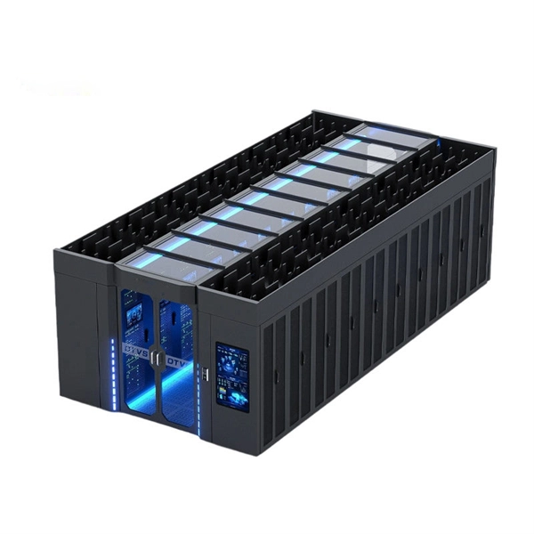 How to connect the power supply cable to the network cabinet