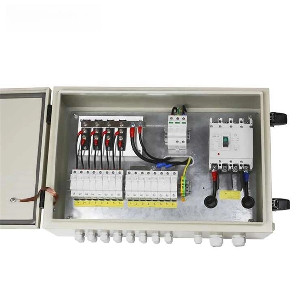 Waterproof electrical distribution box outdoor self-operated